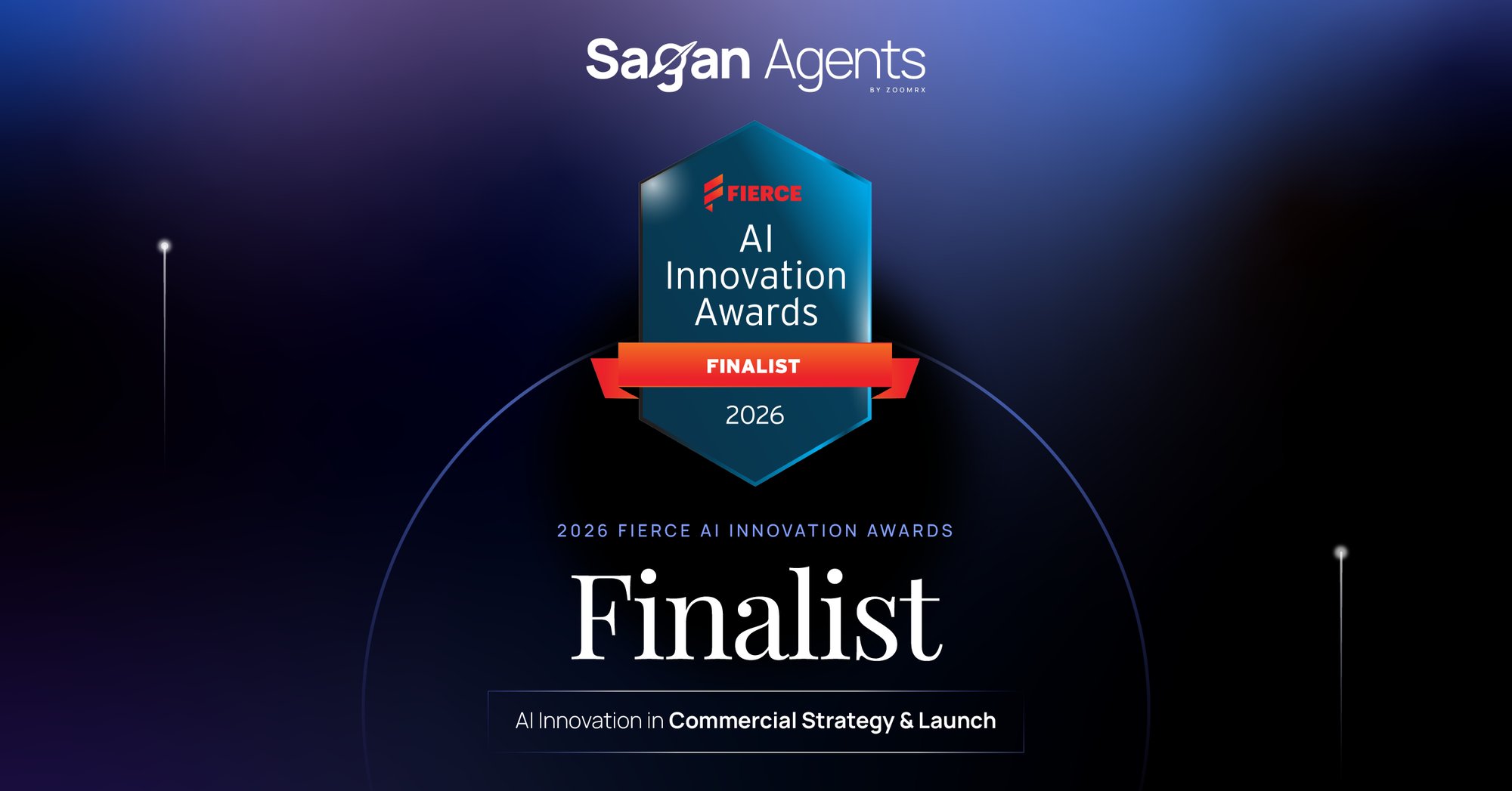 Sagan Agents by ZoomRx Named a Finalist for the 2026 Fierce AI Innovation Awards